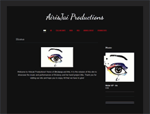 Tablet Screenshot of airisjaiproductions.com